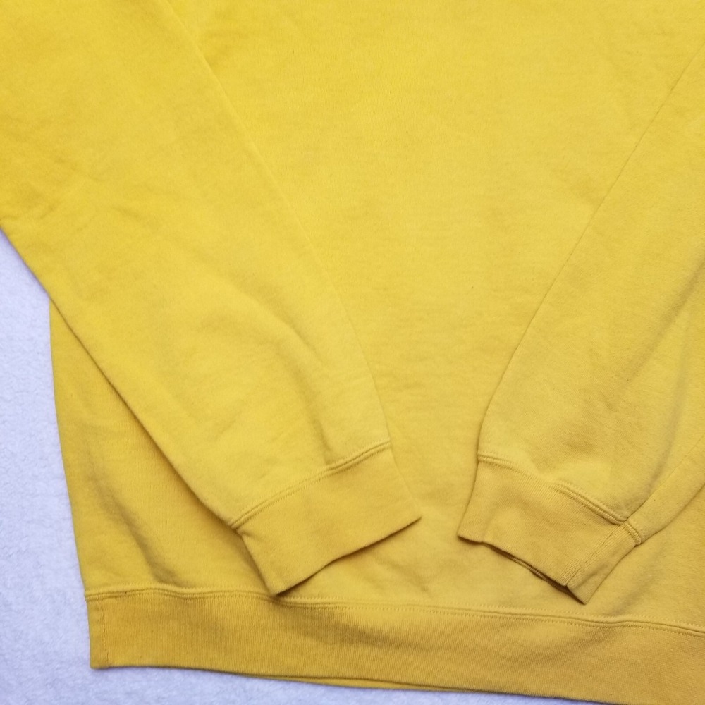 Sigma Alpha Epsilon Frat  SAE university of Washington yellow Crew Neck Size Sm - Picture 2 of 15